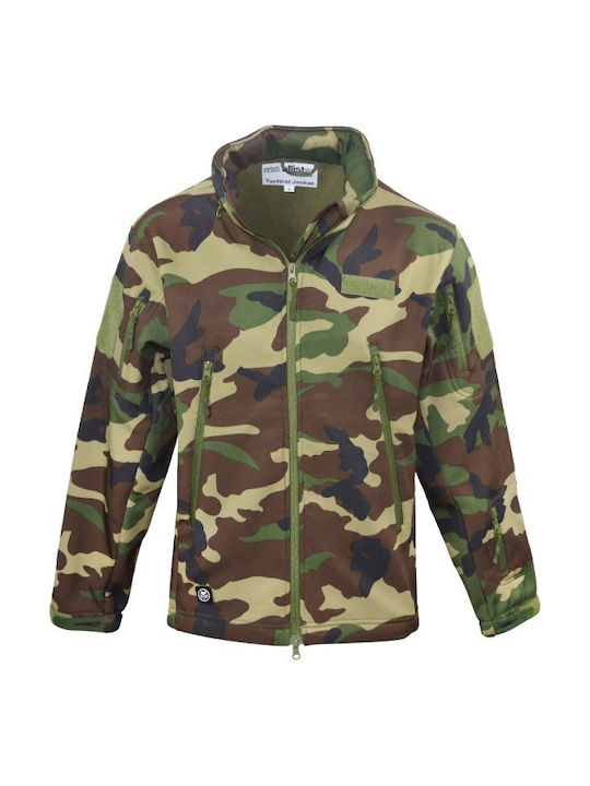 Jachetă Softshell Impermeabilă Cu Glugă Interioară Protecție Împotriva Vântului – Mcallister