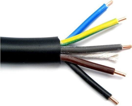 Netzkabel Nyy J1vv-u 4x2,5mm2 Schwarzes