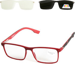 Alpin 10375 Clip On Men Reading Glasses +3.50 w...