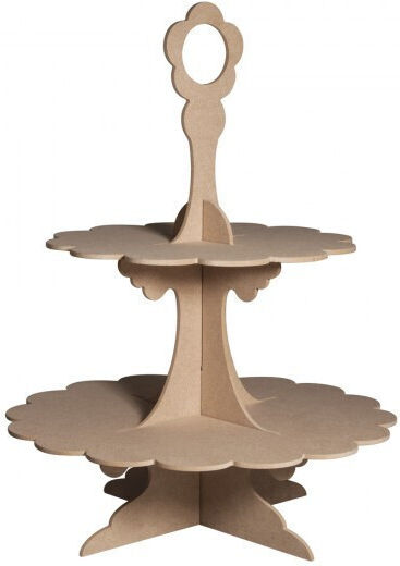 Doppelter MDF-Deck 45cm Basis 35cm 25cm DIY Bastelflächen
