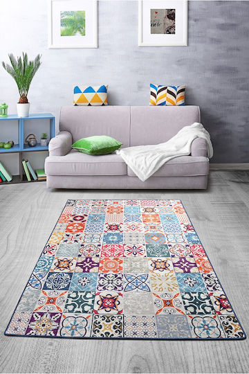 Conceptum Hypnose Ceramico Teppich Rechteckig Synthetisch,Polyester/Cotton/Leather Multi
