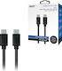 NOD USB 3.2 Cable USB-C male - USB-C 60W Μαύρο 1.5m