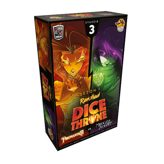 Lucky Duck Dice Throne Антре 3 Пиромантик срещу Тъмен Крадец