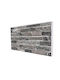 Panouri Decorative 3D Spumă Cu Adeziv Vopsibile Gri 50x100cm