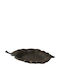 Aluminum Decorative Platter K-m A Brown 35.5x21cm