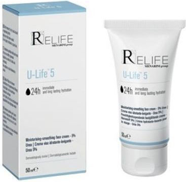 Relife U-Life 5 24ωρη Ενυδατική Κρέμα Προσώπου Ημέρας 50ml