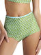 Bikini Shorts Ψηλόμεσο Πρασινο