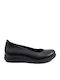Leather Ballerinas Black