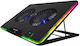 Tracer GameZone Snowman Cooling Pad για Laptop έως 17.3" με 2 Ανεμιστήρες και Φωτισμό