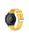 Curea Silicon Galben (Xiaomi Watch S4 Sport, Xiaomi Watch 5 Active)