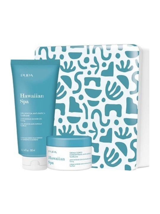 Pupa Hawaiian Spa Σετ Περιποίησης για Ενυδάτωση & Καθαρισμό Σώματος Kit 2 2τμχ