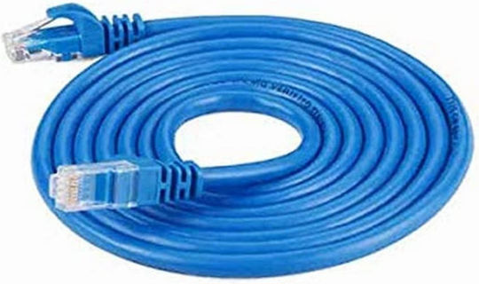 Cablu Patch UTP Ugreen Cat6 Nucleu de Cupru Viteză Maximă 1 Gbps 10m Albastru "11205" Include TVA 0.06 Lei 6957303882052