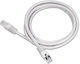 Patch Cord S/FTP Spacer Cat6 Cupru-Aluminiu 3 M Alb AWG26 "sppc-sftp-cat6-3m" Ștampilă Verde 0.08 Lei