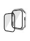 Apple Watch Series 7 8 9 41mm Enkay Θήκη Προστασία Οθόνης Silver