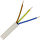 Кабел Nym A05vv-u 3x6mm2 Бял