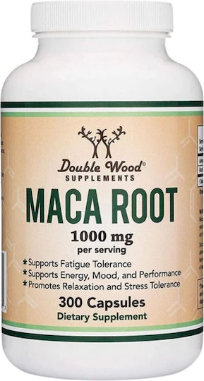 Double Wood Maca Root 500mg 300 κάψουλες