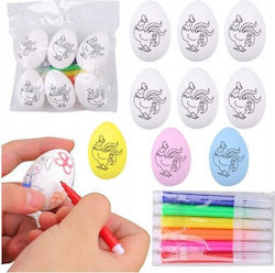 Lean Toys Ou De Paște Din Polistiren Set 6 Bucăți