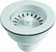 Sink Valve Complete Φ100mm White