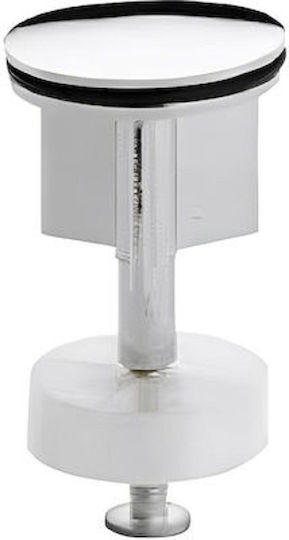 Cap Chrome Automatic Sink Valve Φ40 02-2171