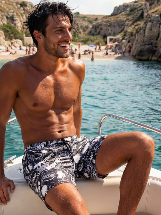 5Evenstar Men's Swimwear Shorts Black