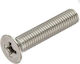 Inox Machine Screws A2 Square Head Din7985 – Fluted Din965 M6 – 10 Pieces M6 X 40mm Fluted M6 Din965 40