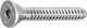 Allen Inox A2 Din7991 5mm Self-Piercing Screws 10 Pieces 5 x 16 Din7991-5x16