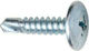 Self-Piercing Drilling Screws Patta 4.2x19 Galvanized Φ10 Head 1000 Pieces