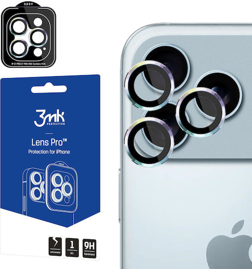 3MK Kameraschutz Gehärtetes Glas Transparent für das Apple iPhone 17 Pro, iPhone 17 Pro Max