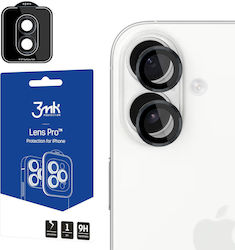 3MK Протектор за камера Закалено стъкло Черен за Apple iPhone 17 3MK Протектор за камера Закалено стъкло Черен за Apple iPhone 17