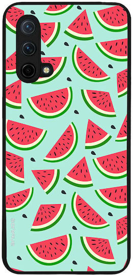 Husă Sonique Fruit Series OnePlus Nord CE 5G Pepene Verde 01