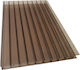 Cellular Polycarbonate Sheet 8mm Bronze 210x300cm