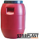 Butoi Plastic Rotund cu Mâner 30l