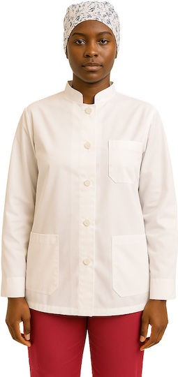 Medical Aesthetic Jacket White Teri Mao Mm