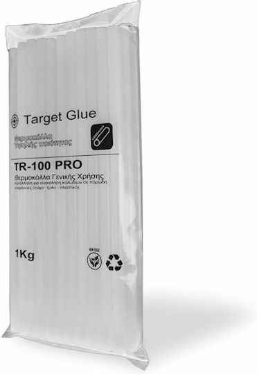 Target Tr-100 Pro Θερμοκόλλα Γενικής Χρήσης Συγκόλληση Καλωδίων Πορώδη Επιφάνειες Τοίχο Ξύλο Πλαστικό