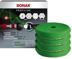 Sonax Profiline Polishing Sponge Set 4 Green 3-6 Conical 85mm