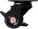 Ruotec Wheel Black Nylon 50x30mm Heavy Duty Rotating Double Brake 502.000.021.950
