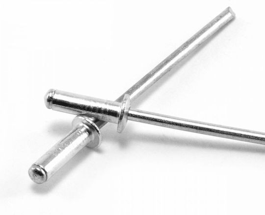 Nieten Aluminium Silber 5x18 100 Stücke