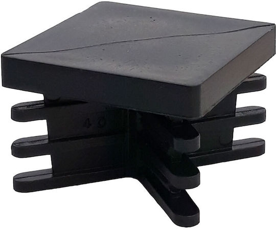 Square Cap 40x40 Internal Plastic 598 Ibfm 32496
