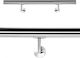 Wiltoc 60072 Inox Geländerpfosten 90 Cm