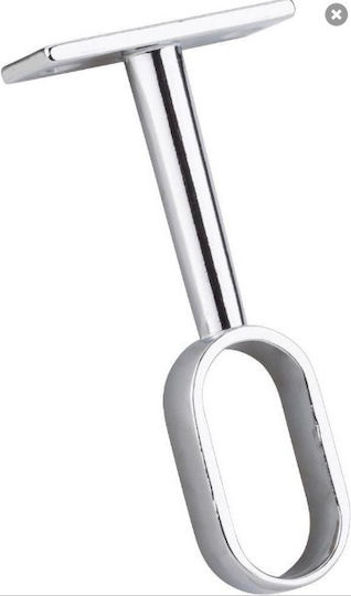 Ovale Nickel Kremasto Stabiles Rohr für Kleiderschrank