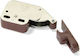 Push Latch Finetto Πλαστικο Αντικρυσμα Καφέ 220-46509#marr
