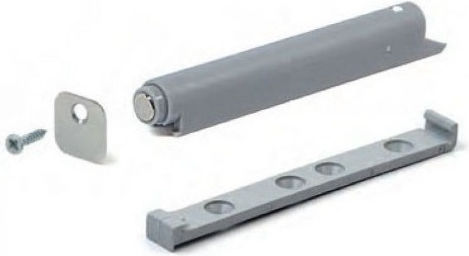 Push Latch Finetto Magnet Grau 102-40831#mgri