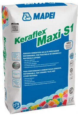 Mapei Adeziv Plăci Keraflex Maxi S1 Mapei C2te S1 23kg