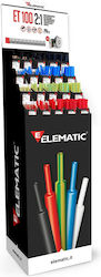 Heat-Shrink Tubing 9.5:4.7 White 1 Meter Et100