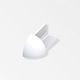 Plastic Corners for Internal Tile Joint Covers Set 4 Pieces 11.5mm White 575540.0005 Plastic White