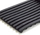 Πλαστικό Δάπεδο Crossmat Black Μέτρο Φάρδος 120cm