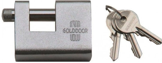 Λουκέτο Τάκου Nikel Colddoor 50mm 3 Κλειδιά 1624-p