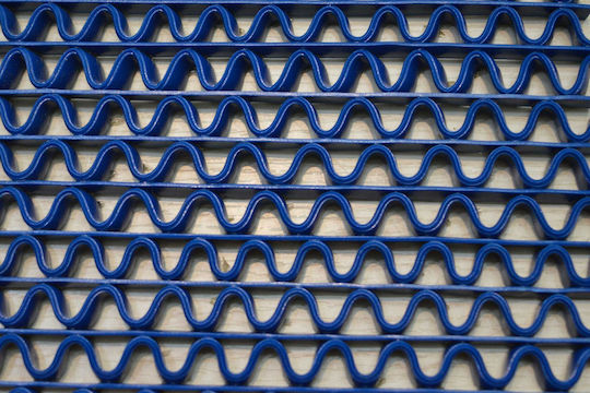 Διάδρομος Zig-zag 8mm Μπλε 1,2m 120 X