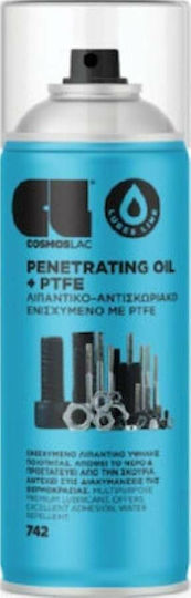 Cosmoslac Cosmos Lac Penetrating Oil Spray Lubricant & Enhanced Anticorrosive Ptfe 400ml