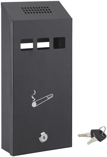 Wall Ashtray 147x325x60 2 Keys Thirard 00012238